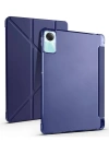 Newface Xiaomi Redmi Pad SE 4G Kılıf Kalemlikli Mars Tablet Kılıfı - Lacivert