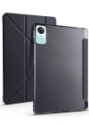 Newface Xiaomi Redmi Pad SE 4G Kılıf Kalemlikli Mars Tablet Kılıfı - Siyah