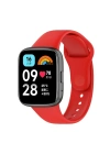 Newface Xiaomi Redmi Watch 3 Active Klasik Kordon - Kırmızı