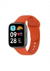 Newface Xiaomi Redmi Watch 3 Active Klasik Kordon - Turuncu