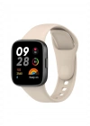 Newface Xiaomi Redmi Watch 3 Klasik Kordon - Bej