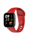 Newface Xiaomi Redmi Watch 3 Klasik Kordon - Kırmızı