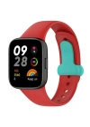 Newface Xiaomi Redmi Watch 3 Origin Silikon Kordon - Kırmızı
