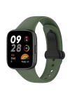 Newface Xiaomi Redmi Watch 3 Origin Silikon Kordon - Koyu Yeşil
