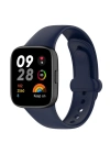 Newface Xiaomi Redmi Watch 3 Origin Silikon Kordon - Lacivert