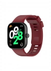 Newface Xiaomi Redmi Watch 4 Klasik Kordon - Bordo