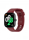 Newface Xiaomi Redmi Watch 4 Klasik Kordon - Bordo