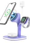 Newface YM-UD22 Kablosuz Şarj Masaüstü Set - Lila