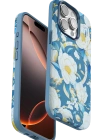 Onegif iPhone 14 Pro Flower Series Magsafe Kapak - Mavi