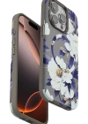 Onegif iPhone 15 Pro Max Flower Series Magsafe Kapak - Gri