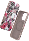 Onegif iPhone 16 Flower Series Magsafe Kapak - Pembe