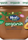 Organik Erik Püresi Kavanoz Mama 120 Gr