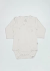 Organik Natural Basic Style Kruvaze Uzun Kol Body BS17102 Ekru