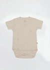 Organik Natural Basic Style Kruvaze Yarım Kol Body BS17101 Bej
