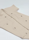 Organik Natural Basic Style Kruvaze Yarım Kol Body BS17101 Bej