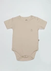Organik Natural Basic Style Yarım Kol Body BS17103 Bej