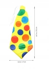 Palyaço Kravatı Lastikli Geniş Kesim 17x37 cm