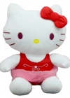 Peluş Hello Kitty Elbiseli Kurdeleli 36 cm