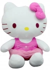 Peluş Hello Kitty Elbiseli Kurdeleli 36 cm