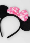 Pembe Fiyonklu Minnie Mouse Tacı Kulak NessiWorld