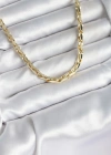 Pirinç Gold Renk 60 cm Zincir Kadın Kolye