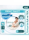 Premium Bebek Bezi Fırsat Paketi 1 Beden 2-5 Kg 72 Adet