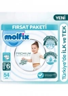 Premium Bebek Bezi Ultra Fırsat Paketi 6 Beden 15+ Kg 54 Adet
