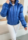 Puffer kısa mont mavi st25534