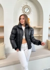 Puffer kısa mont siyah st25534