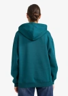 Relax Fit Kapüşonlu Basic Düz Kalın Sweatshirt D9935AX25WN