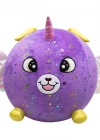 Şişme Peluş Mor Köpek XXL Shiny Corns S2
