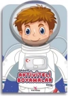 Stickerli Aktivite ve Boyamalar Uzay