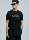 Thınk Modern Grafik T- Shirt Siyah