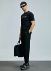 Thınk Modern Grafik T- Shirt Siyah