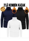 unisex balıkçı yaka kaşkorse triko boğazlı kazak