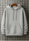 Unisex Kapüşonlu Oversize Basic Hoodie Sweatshirt