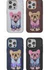 Venco iPhone 11 Cute Desenli Kapak - Siyah