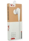 Vlike VK717 Kulak içi Kulaklık - Beyaz