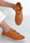 Warte Turuncu Süet Bağcıklı Spor Ayakkabı