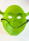 Yeşil Shrek Maskesi 21x25 cm