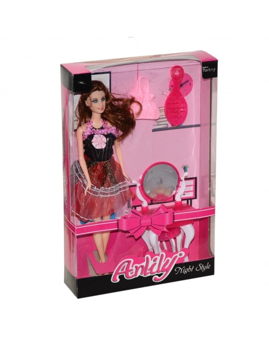 02266  Anlily Makyaj Masalı Bebek / +3 yaş