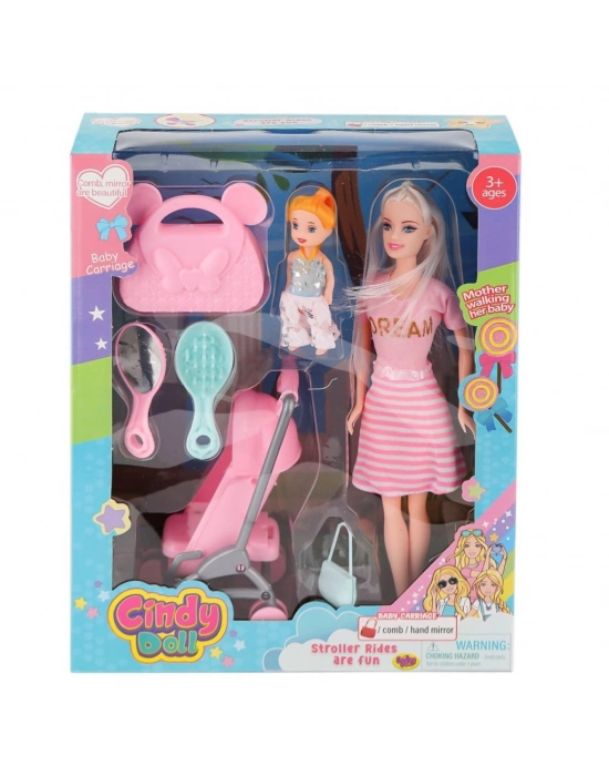 02426 Anlily Pusetli Bebek -Oyuncak