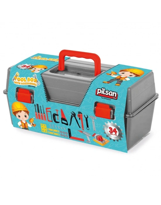 03 248 Pilsan Aksesuarlı Alet Çantası 34 Parça