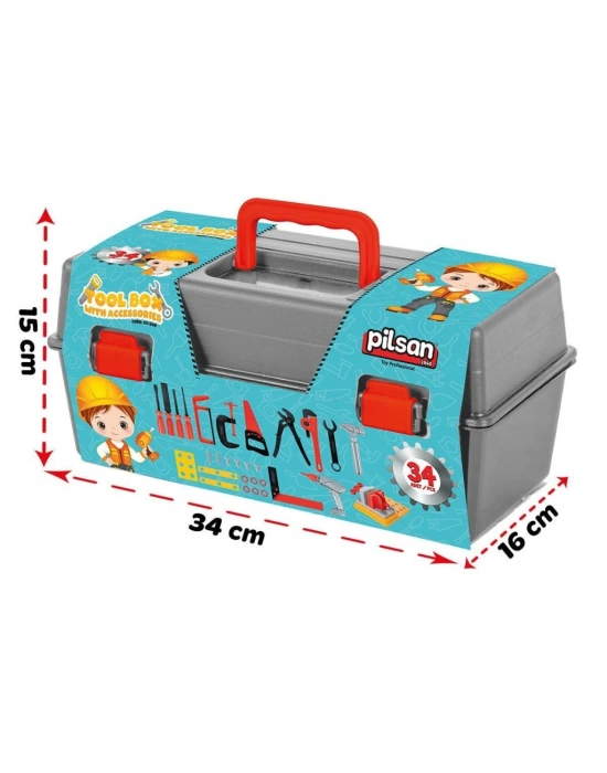 03 248 Pilsan Aksesuarlı Alet Çantası 34 Parça