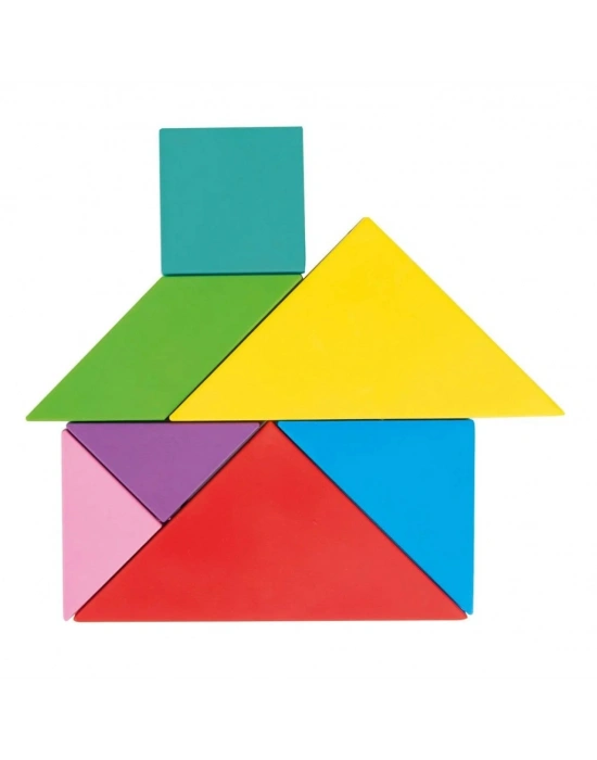 03 569 Ahşap Manyetik Tangram -NessiWorld Oyuncak