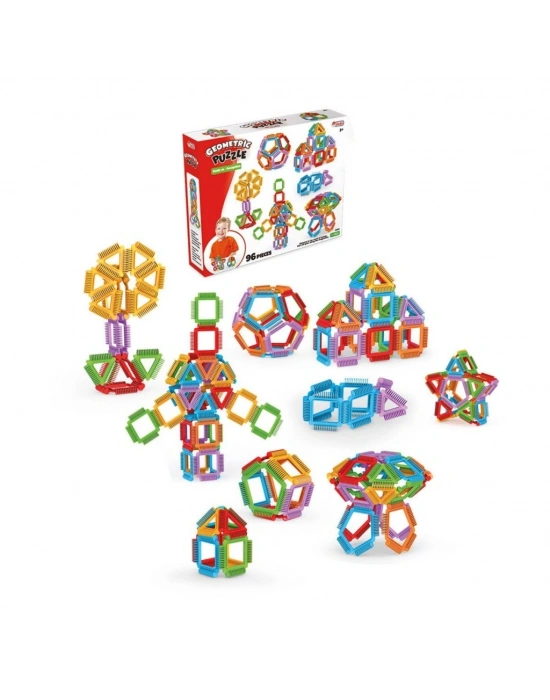 03895 Geometrik Puzzle 96 Parça
