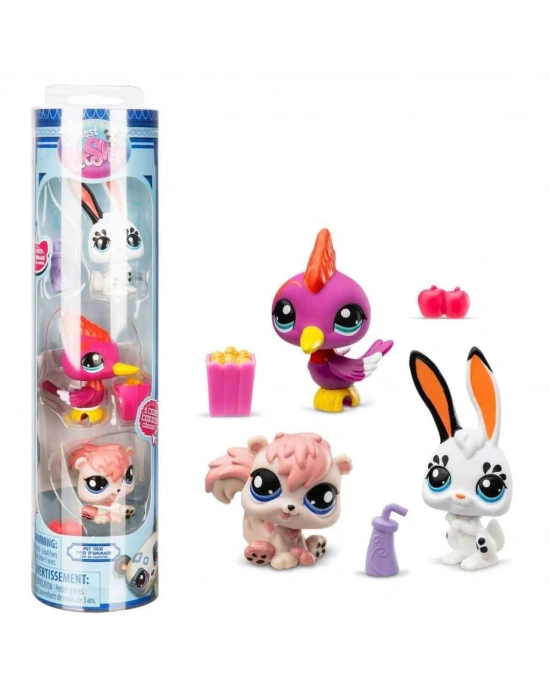 0621 Pet Shop NessiWorldşler 3’lü Figür Seti S2