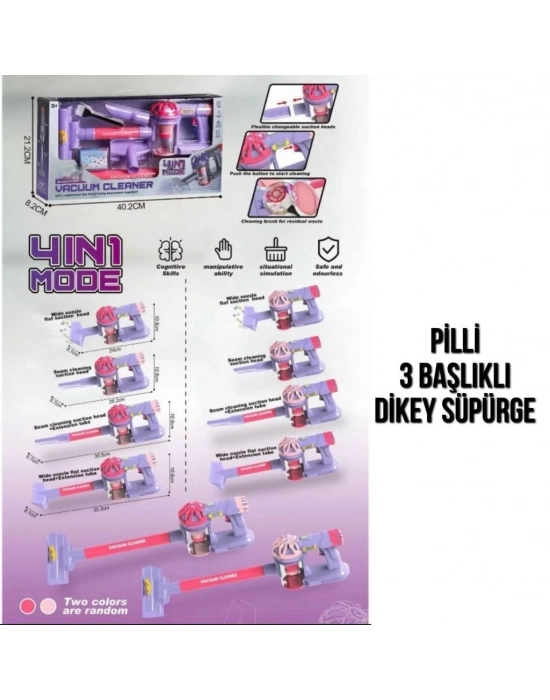 096-17A PİLLİ PEMBE SÜPÜRGE-PSF