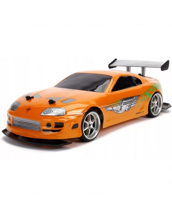1:10 Fast & Furious 1995 Kumandalı Brians Toyota Supra Drift Turbo Araba