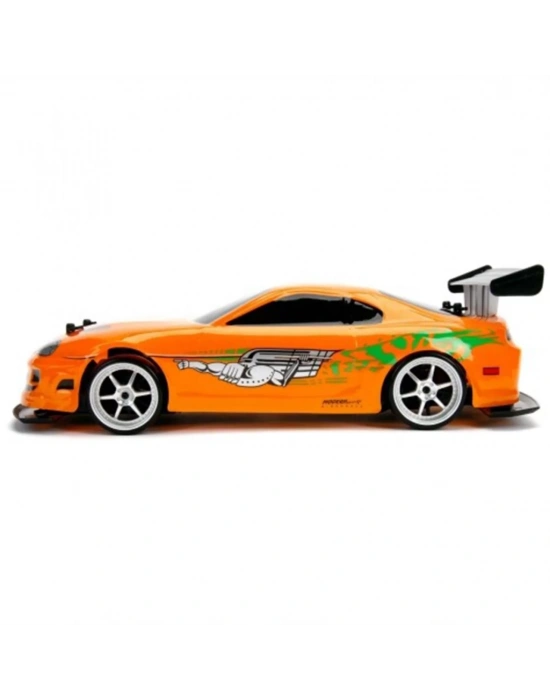 1:10 Fast & Furious 1995 Kumandalı Brians Toyota Supra Drift Turbo Araba